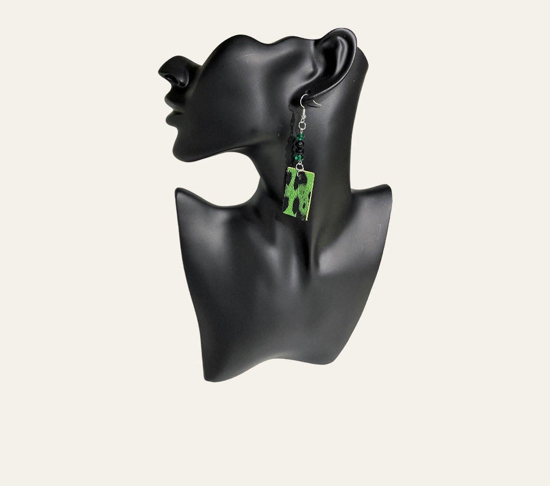 Joyous Small Rectangle Earrings