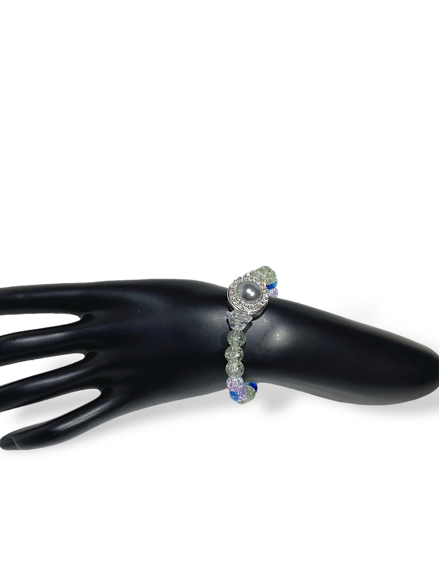 Joyous Pearl Snap Buttons Bracelets