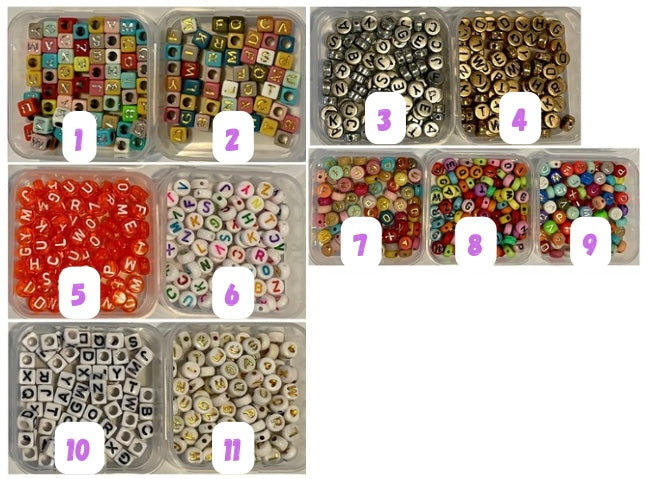 Custom Bracelets, Anklets and Necklets