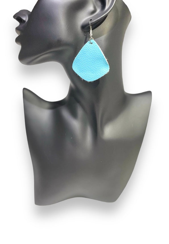 Joyous Double Sided Leather Earrings