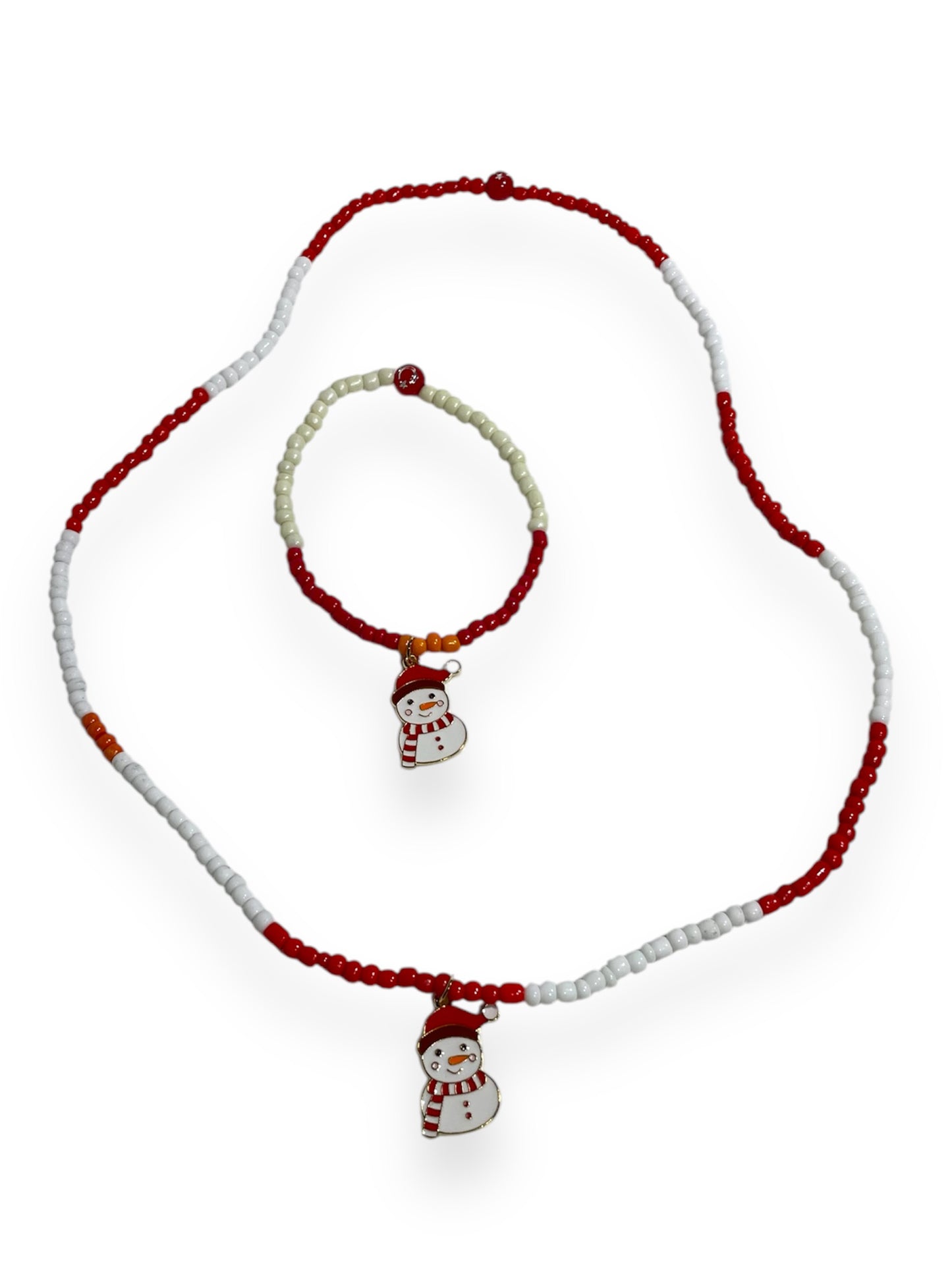 Necklace and Bracelet Christmas Set