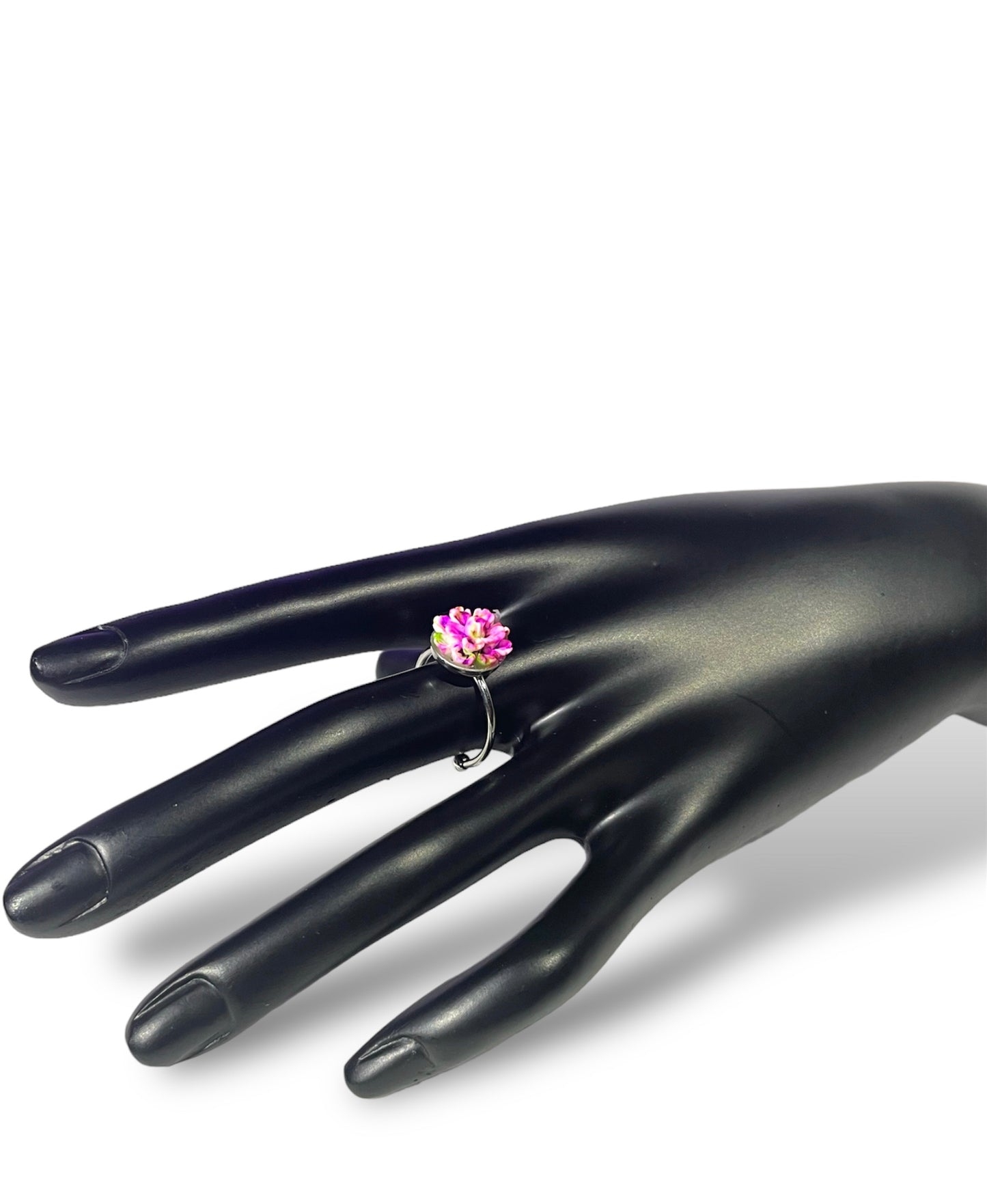 Adjustable Stainless Steel Daisy Rings