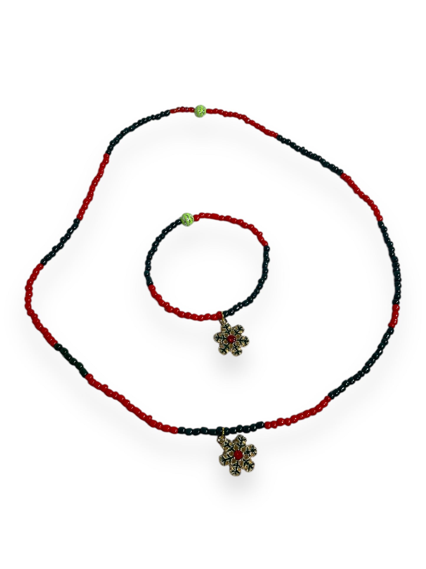 Necklace and Bracelet Christmas Set