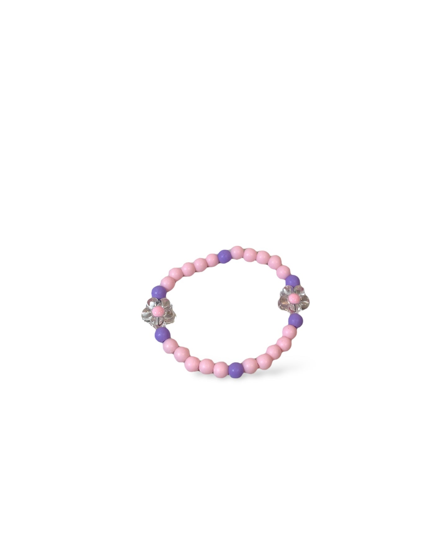 Clear Flower Bracelets