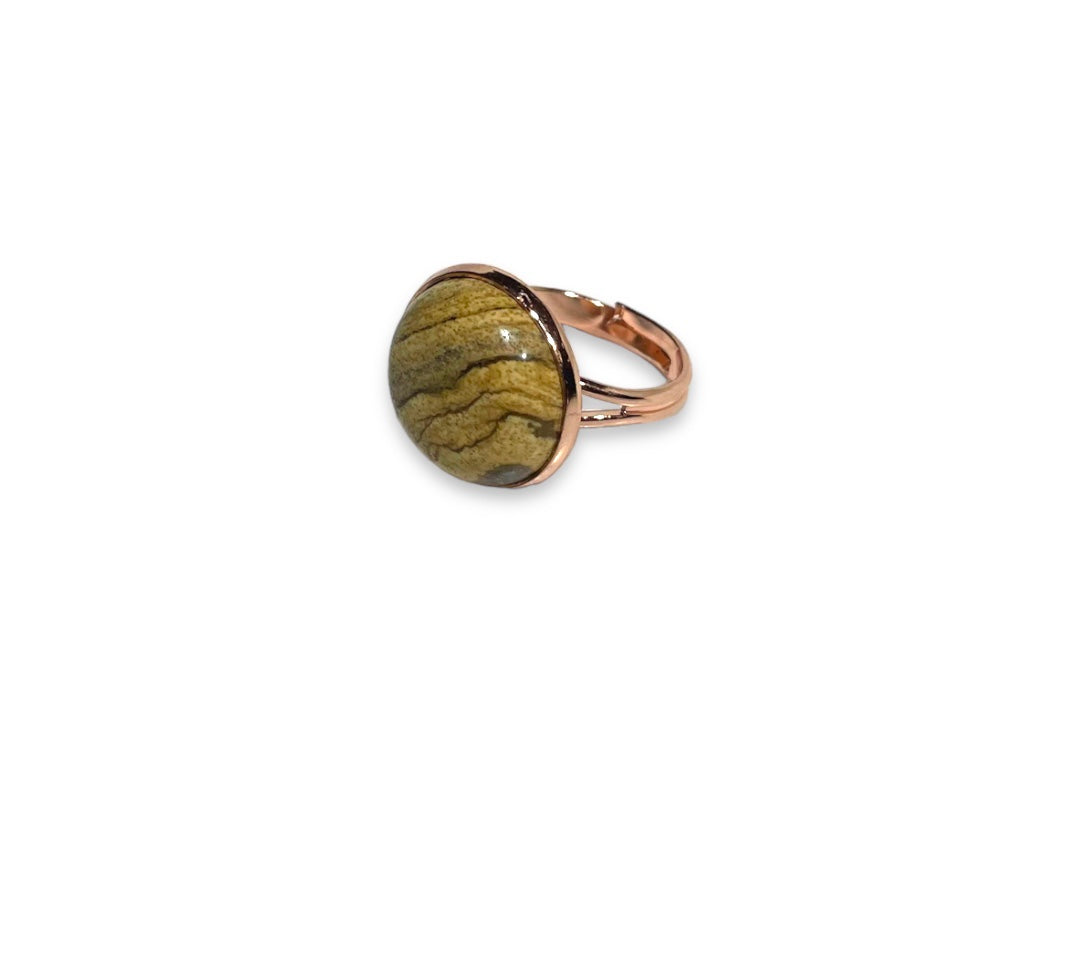 Marbled Metal Rings Gold Marble Rings – Joyous Smiles